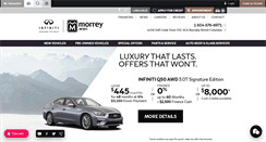 Desktop Screenshot of morreyinfiniti.com